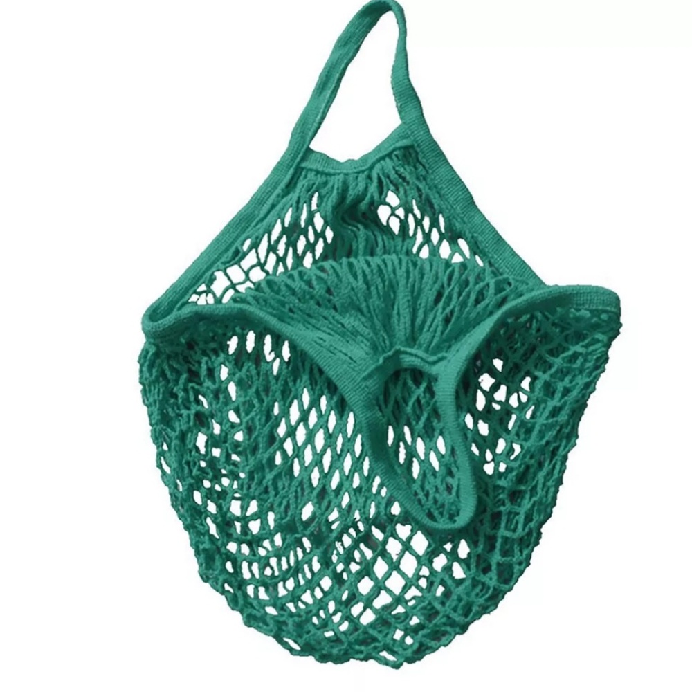Cotton French Market Reusable Net Bag Mesh - Picture 3 of 6